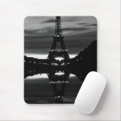 Reflektion des Vintagen Paris-Eiffel-Turms Mousepad (Mit Mouse)