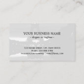 Reflektion des Vintagen Paris-Eiffel-Turms Visitenkarte (Rückseite)