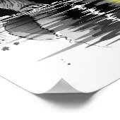 Reflektion des Whimsikwaldes Poster (Ecke)