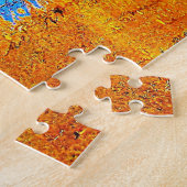 Reflektion eines Baumes Puzzle (Seite)