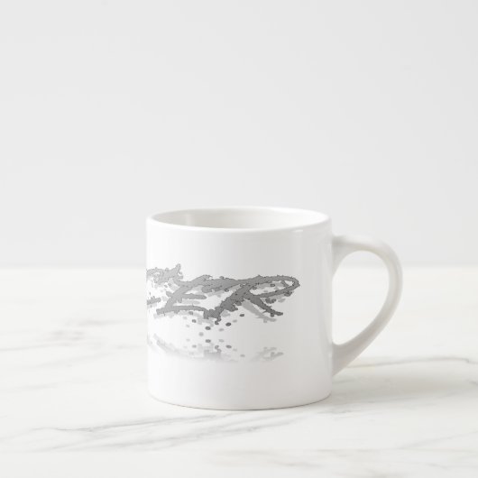 Reflektion Espressotasse (Rechts)