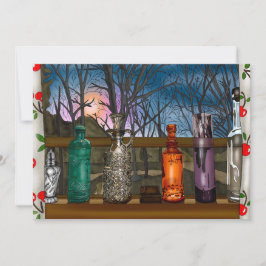 Reflektion | Farbige Glasvasen im Fensterbereich