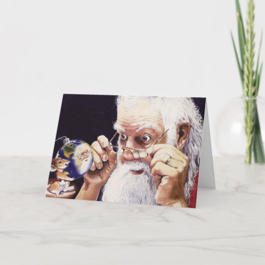 Reflektion Feiertagskarte (Vorderseite)