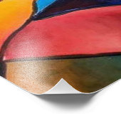 Reflektion Fotodruck (Ecke)