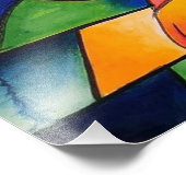 Reflektion Fotodruck (Ecke)