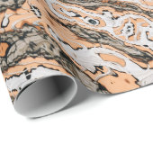Reflektion Geschenkpapier (Rolleneckpunkt)