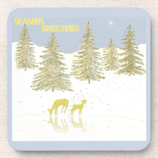 Reflektion Getränkeuntersetzer (Vorderseite)