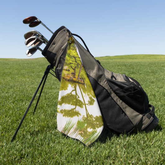 Reflektion Golfhandtuch (Gras)