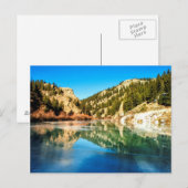 Reflektion im Elevenmile Canyon Postkarte (Vorne/Hinten)