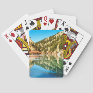 Reflektion im Elevenmile Canyon Spielkarten
