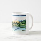 Reflektion im Misaka-See in der Provinz Kai Kaffeetasse (VorderseiteRechts)