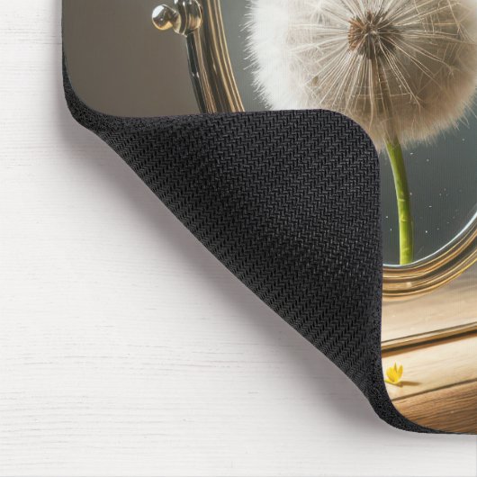 Reflektion im Spiegel Mousepad (Ecke)