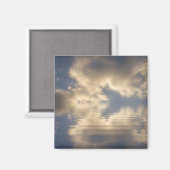 Reflektion im Wasser Magnet (Vorderseite/Rückseite)