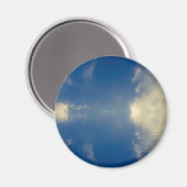 Reflektion im Wasser Magnet (Vorderseite/Rückseite)