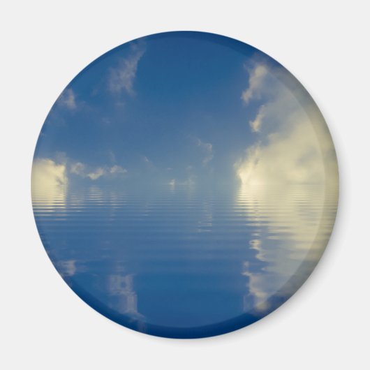 Reflektion im Wasser Magnet (Vorne)