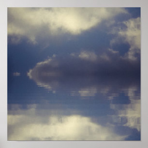 Reflektion im Wasser Poster