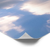 Reflektion im Wasser Poster (Ecke)