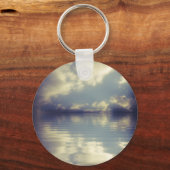 Reflektion im Wasser Schlüsselanhänger (Vorderseite)
