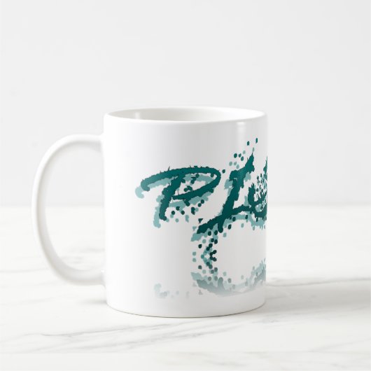 Reflektion Kaffeetasse (Links)