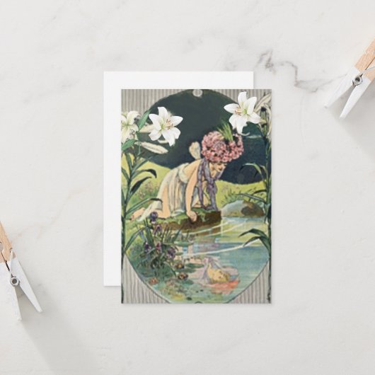 Reflektion Karte (Vorderseite/Rückseite Beispiel)