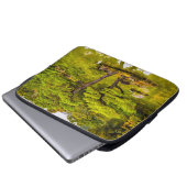 Reflektion Laptopschutzhülle (Vorne Knopf)