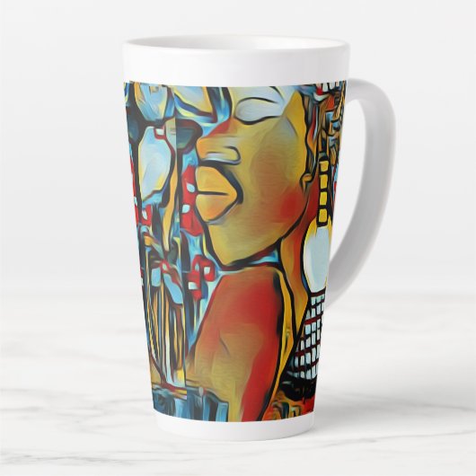 Reflektion Latte Tasse (Rechte Ecke)