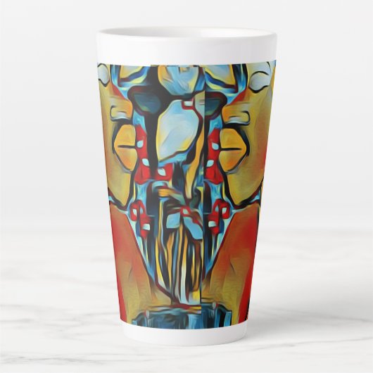 Reflektion Latte Tasse (Vorderseite)