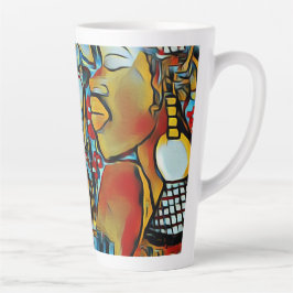 Reflektion Latte Tasse