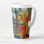 Reflektion Latte Tasse (Rechte Ecke)