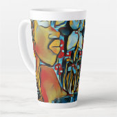 Reflektion Latte Tasse (Linke Ecke)