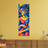 Reflektion Leinwanddruck (Insitu (Wohnzimmer))