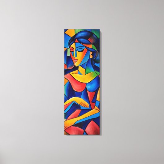 Reflektion Leinwanddruck (Vorderseite)
