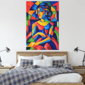 Reflektion Leinwanddruck (Insitu (Schlafzimmer))