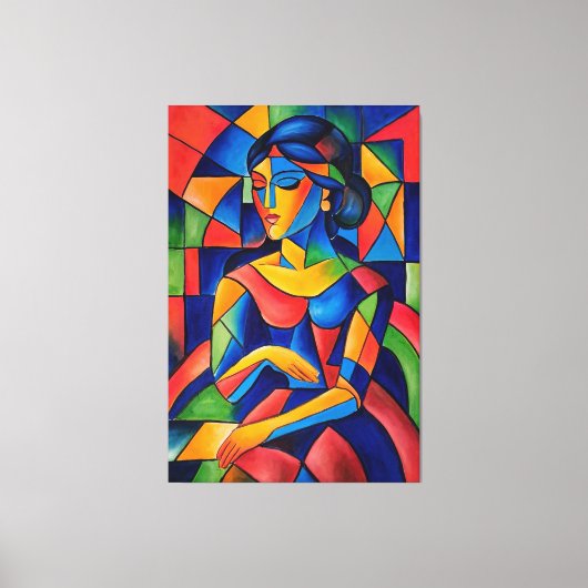 Reflektion Leinwanddruck (Vorderseite)