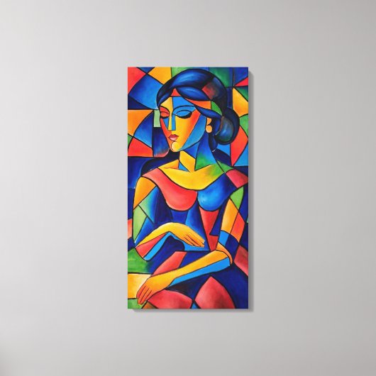 Reflektion Leinwanddruck (Vorderseite)