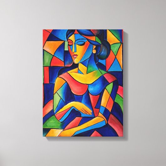 Reflektion Leinwanddruck (Vorderseite)