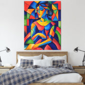 Reflektion Leinwanddruck (Insitu (Schlafzimmer))