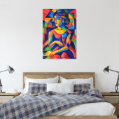 Reflektion Leinwanddruck (Insitu (Schlafzimmer))