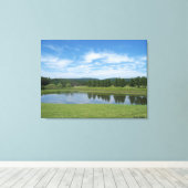 Reflektion Leinwanddruck (Insitu (Holzboden))