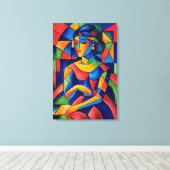 Reflektion Leinwanddruck (Insitu (Holzboden))