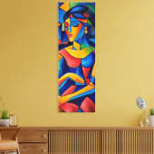 Reflektion Leinwanddruck (Insitu (Wohnzimmer))