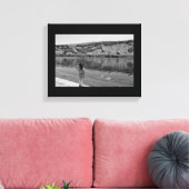 Reflektion Leinwanddruck (Insitu (Wohnzimmer))