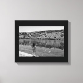 Reflektion Leinwanddruck