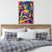Reflektion Leinwanddruck (Insitu (Schlafzimmer))