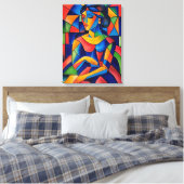 Reflektion Leinwanddruck (Insitu (Schlafzimmer))