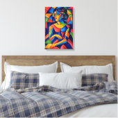 Reflektion Leinwanddruck (Insitu (Schlafzimmer))