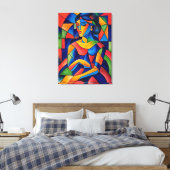 Reflektion Leinwanddruck (Insitu (Schlafzimmer))