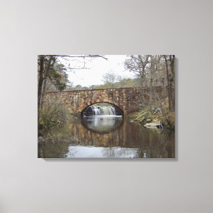 Reflektion Leinwanddruck