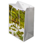 Reflektion Mittlere Geschenktüte (Rückseite Schrägansicht)