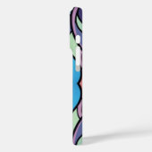 Reflektion personalisierte Monogrammbezeichnung Case-Mate iPhone Hülle (Rückseite / Links)